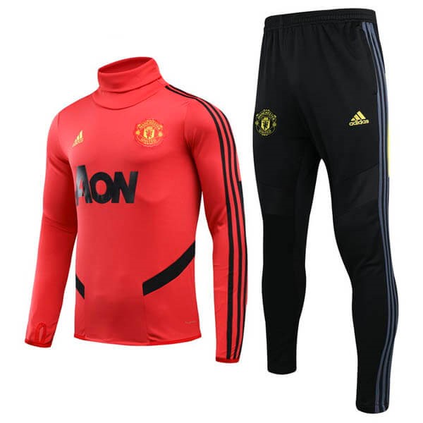 Chandal Manchester United 2020/21 Rojo Amarillo Negro